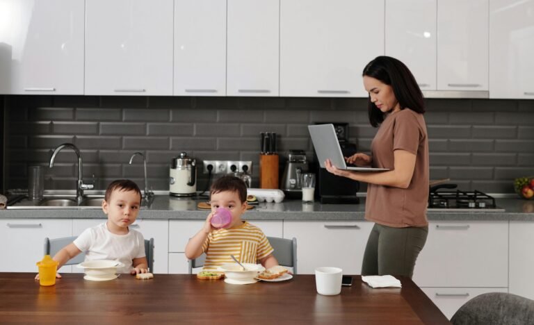 working mom morning routine