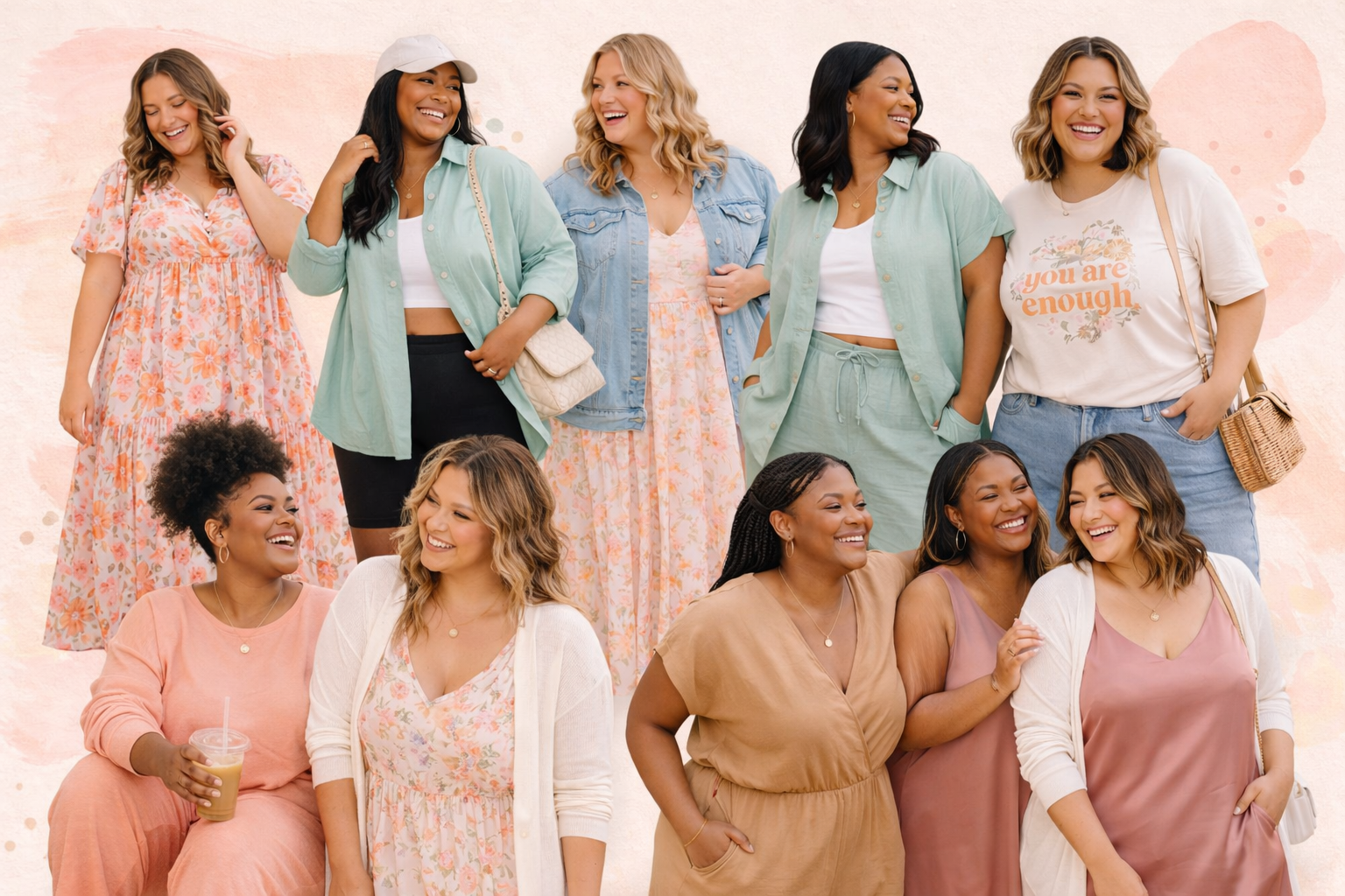 10 Effortless Spring Outfits for Plus-Size Women