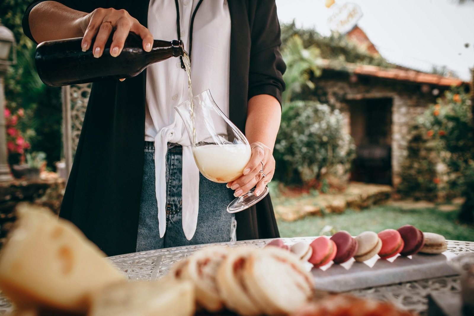 Luxury café and wine estate experience in Stellenbosch South Africa
